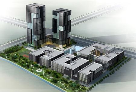 中國(guó)電信西部信息中心效果圖